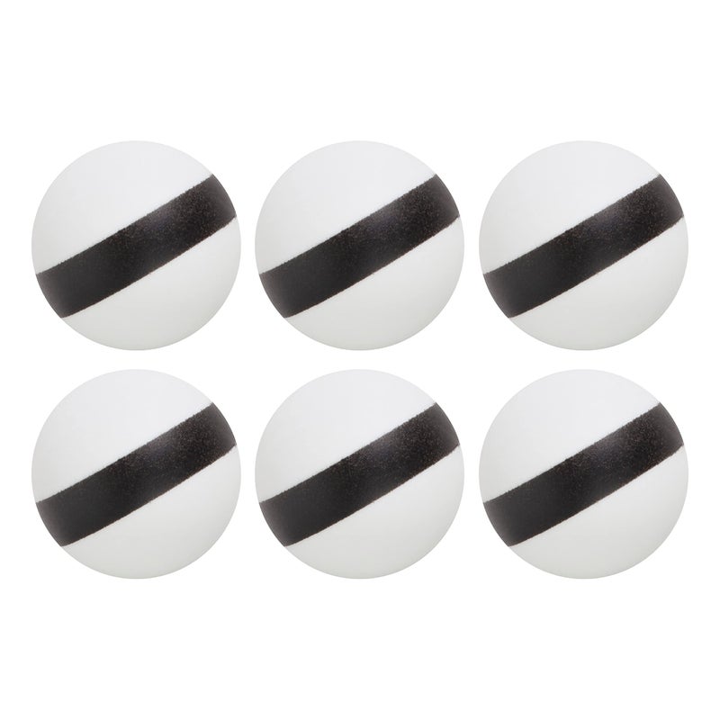 STIGA 6 Pack 2 Star Spin Tracker Table Tennis Balls - Learn to Generate and Counter Ball Spin